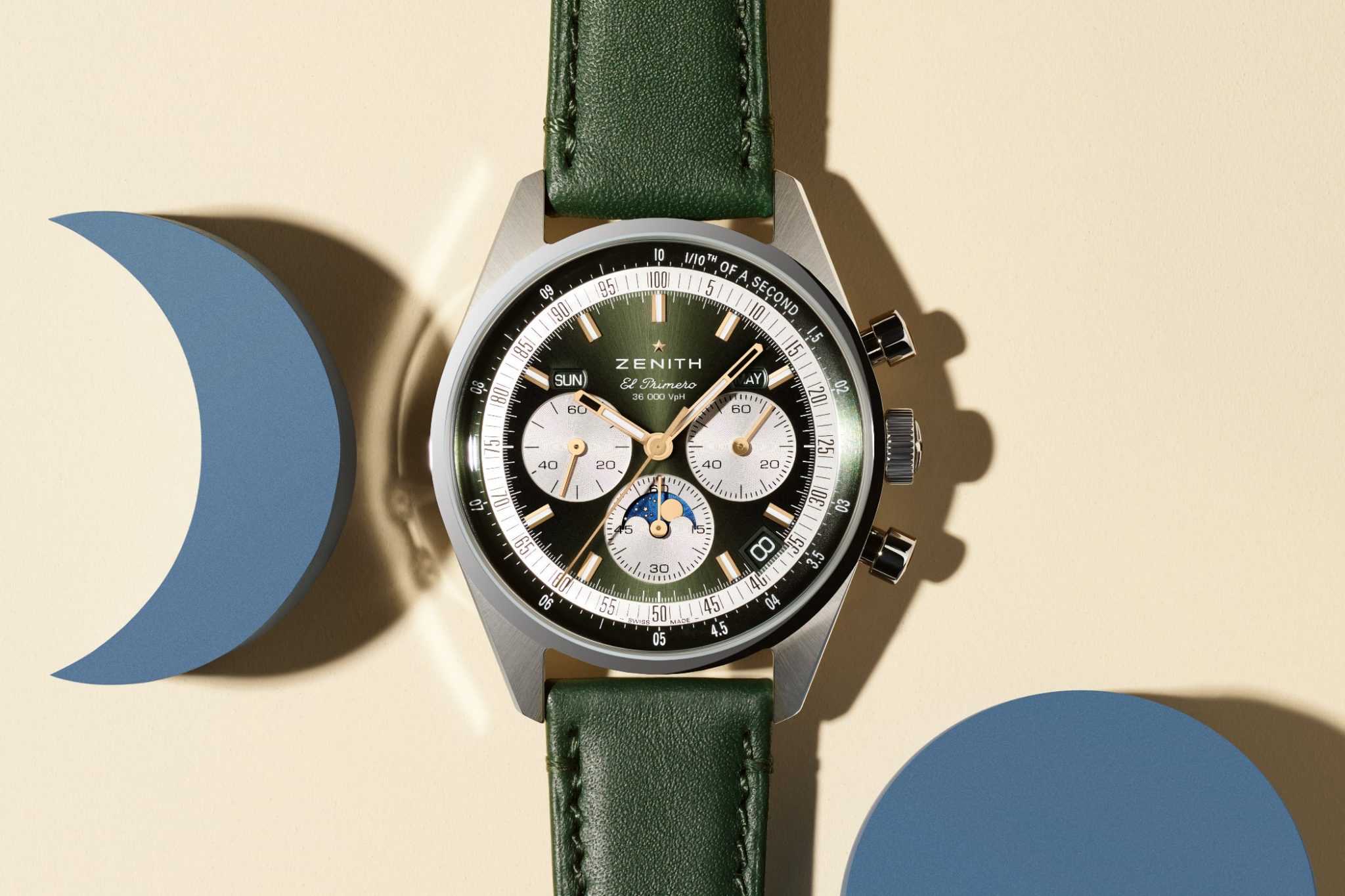 zenith-chronomaster-original-triple-Calendar-03.3400.3610.40.C912-green-strap-front