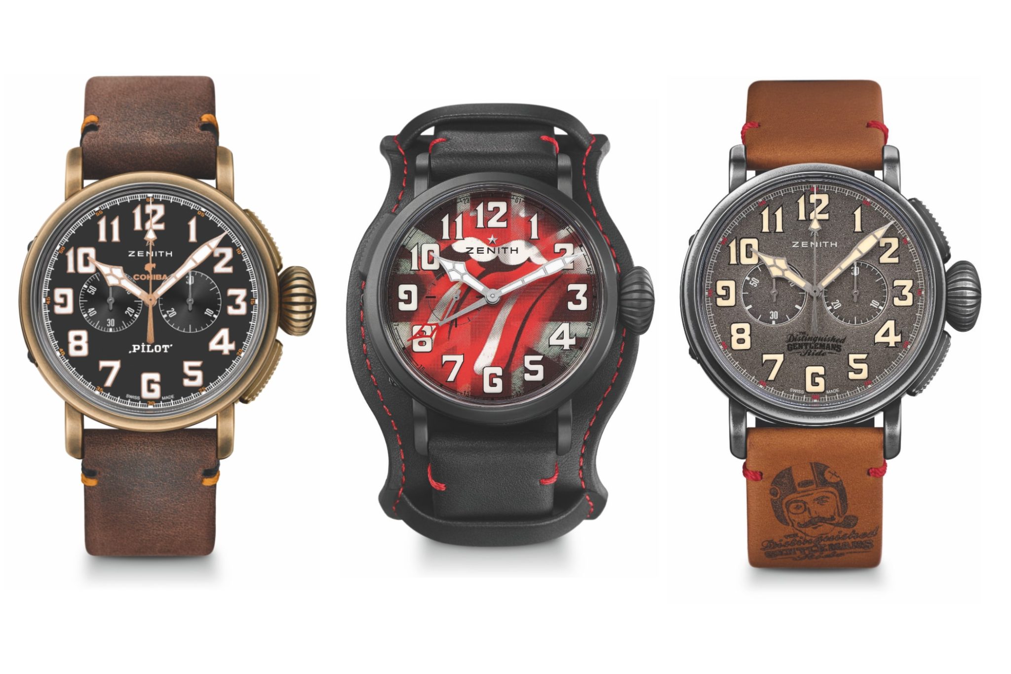 zenith-pilot-type-20-extra-special-cohiba-maduro-5-zenith-heritage-pilot-distinguished-gentlemans-ride-11-and-type-20-gmt-tribute-to-the-rolling-stones-watch