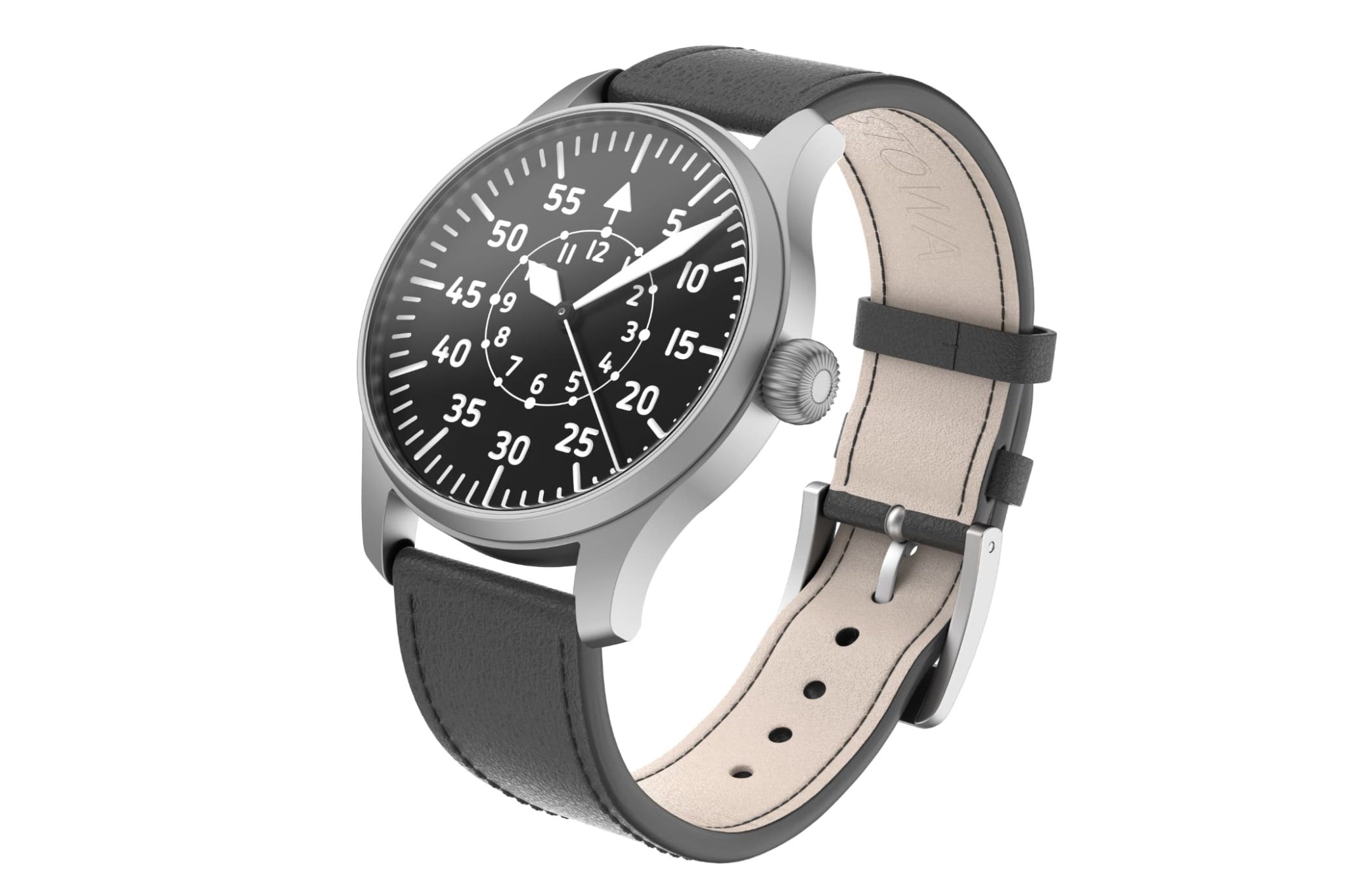 stowa-flieger-verus-40-baumuster-b-leather-strap