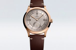 omega-paris-2024-bronze-gold-edition-frontal-shot