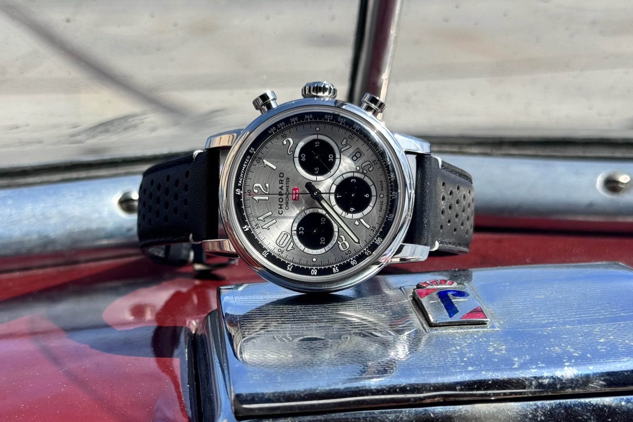 the-official-chopard-mille-miglia-chronograph-la-gara-on-the-dashboard