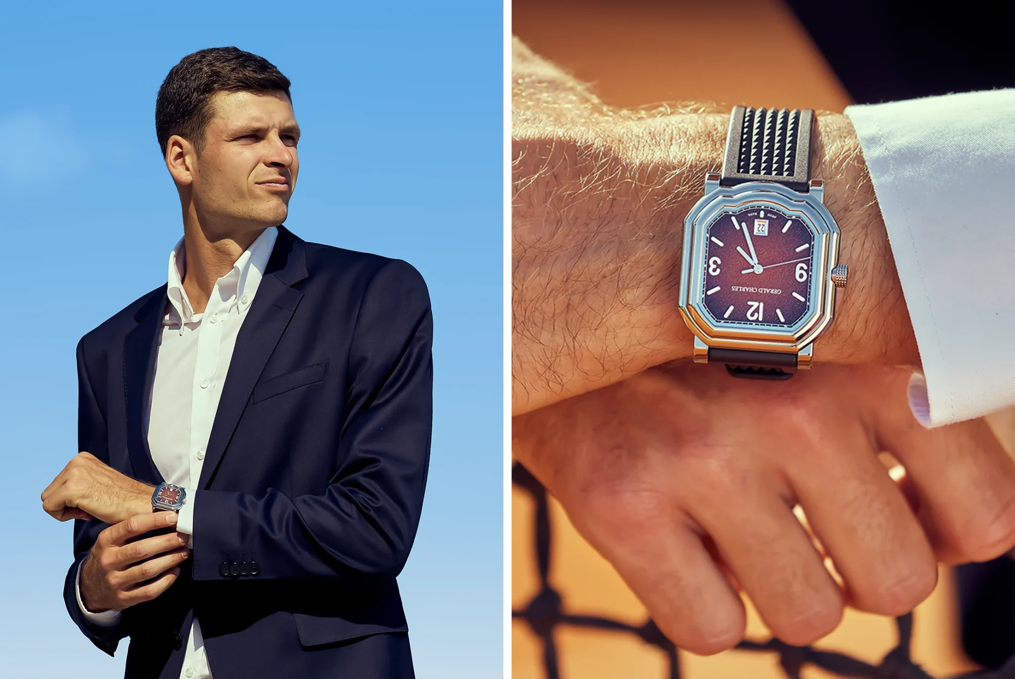 hubert-hurkacz-and-his-gerald-charles-maestro-gc-sport-watch