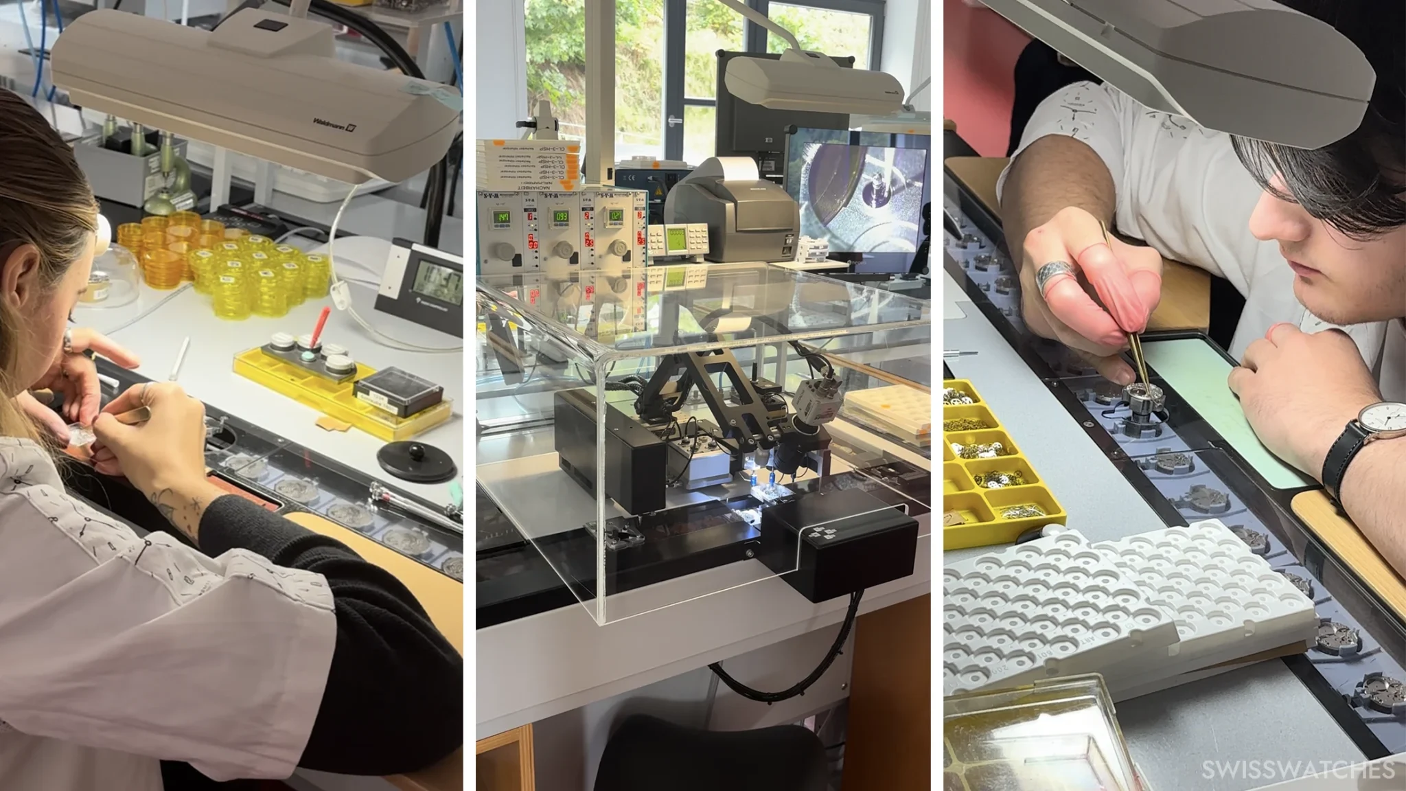 nomos-manufacture-watchmaker-and-robots