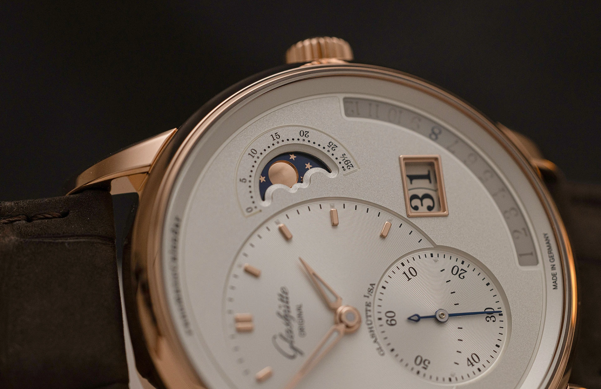 Glashütte Original moon phase watches