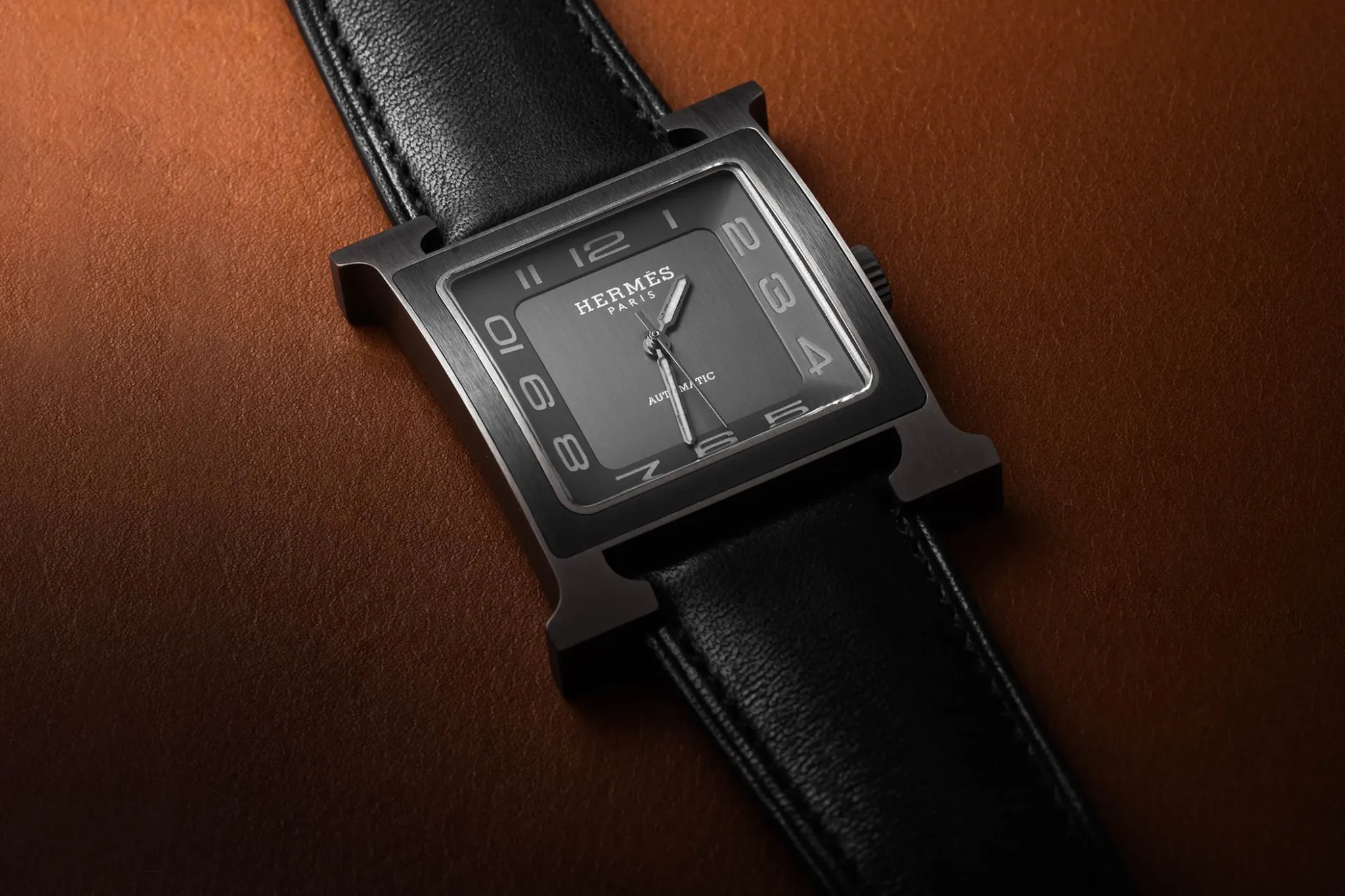 Hermès Heure H Watch, an iconic timepiece with a distinctive H-shaped case design, combining elegant Swiss craftsmanship and timeless luxury for sophisticated watch enthusiasts