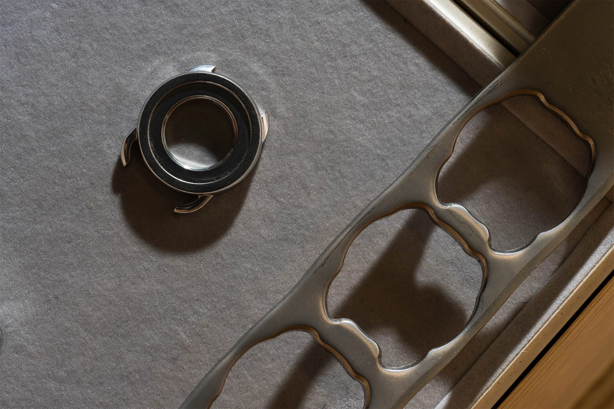 Hermès Watch Manufacture with expertly shaped dial and case, showcasing refined Swiss craftsmanship and innovative design for a luxurious, high-quality timepiece