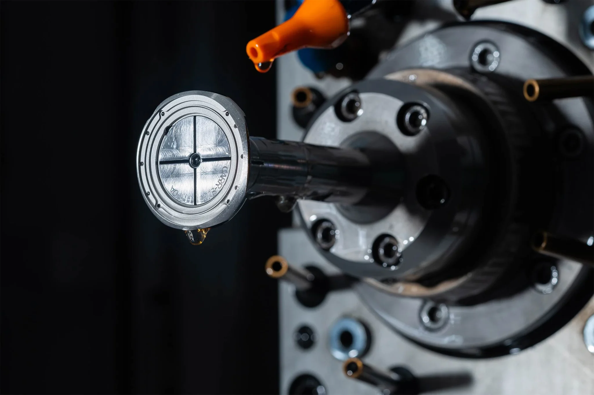 High-tech CNC machine component