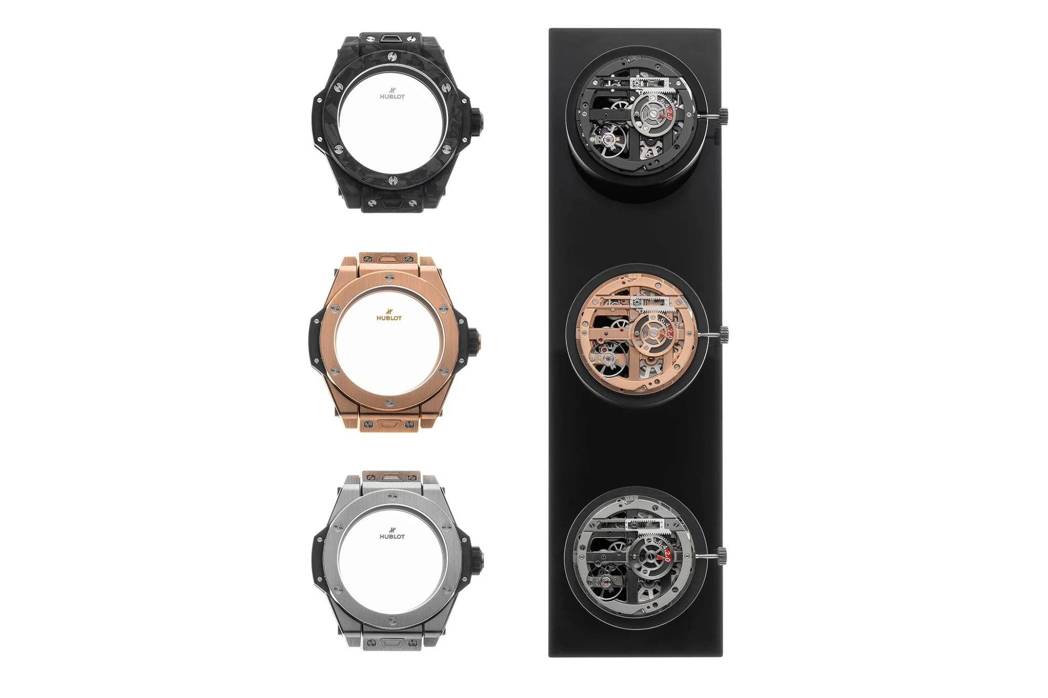 Hublot Big Bang Meca-10 42 mm - Titanium - Frosted Carbon - King Gold