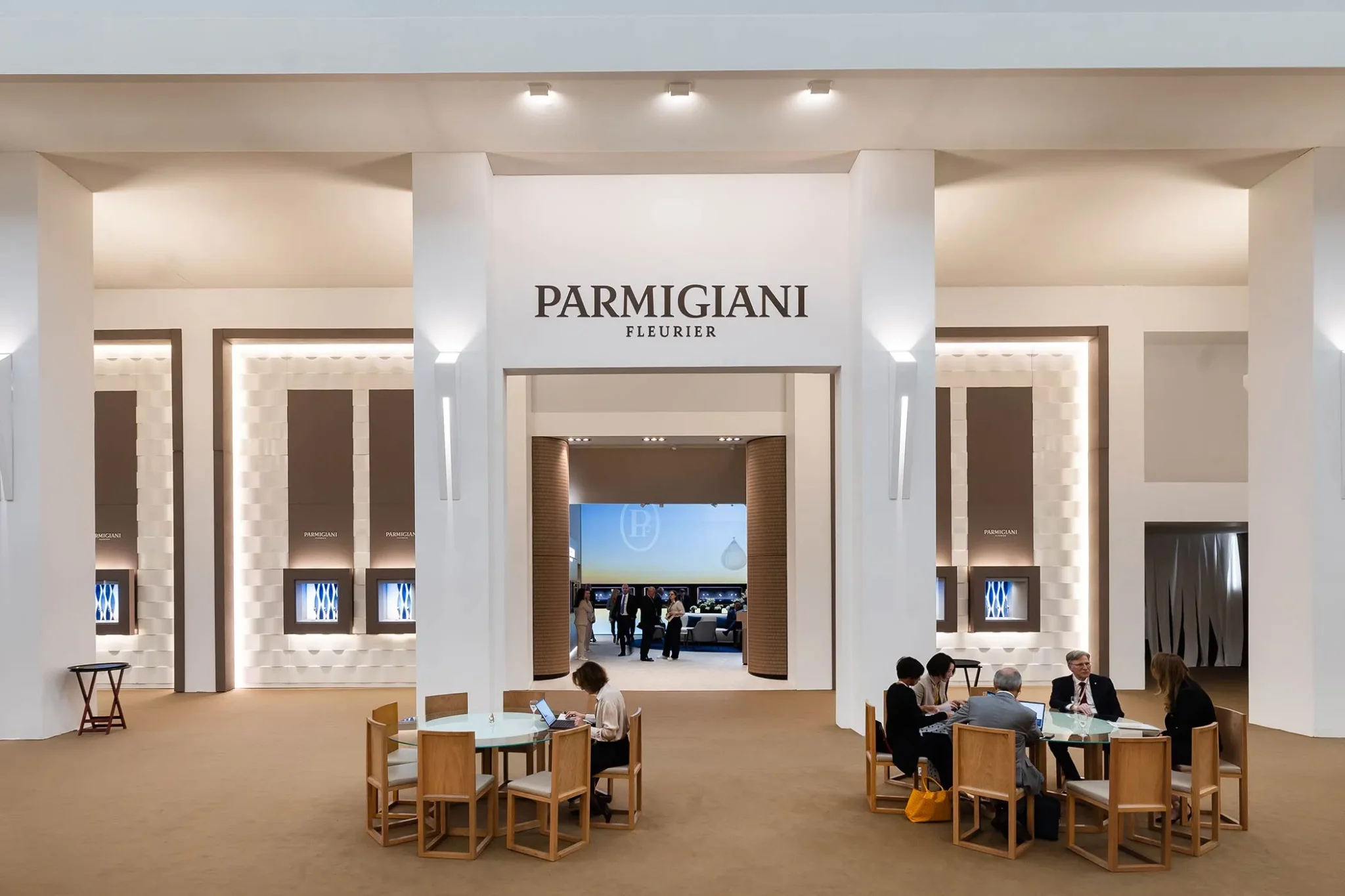 The Parmigiani Fleurier booth at Watches and Wonders 2025.