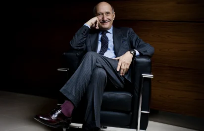 A portrait of Officine Panerai CEO Angelo Bonati.