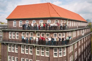 The Team of the Wempe Kontorhouse Stubbenhuk