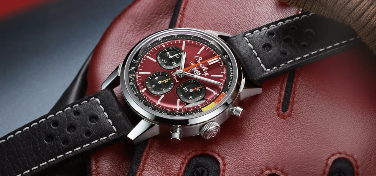 The Breitling Top Time B01 Chevrolet Corvette reference AB01761A1K1X1.
