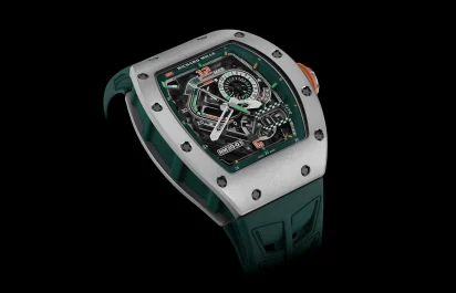 The dial of the Richard Mille RM 30-01 Automatic Le Mans Classic (second view).