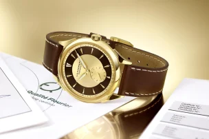 The Chopard L.U.C Qualité Fleurier 20th Anniversary Edition, reference 161992-0001, with certificate.
