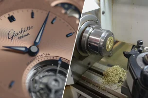 The dial manufacture of Glashütte Original.