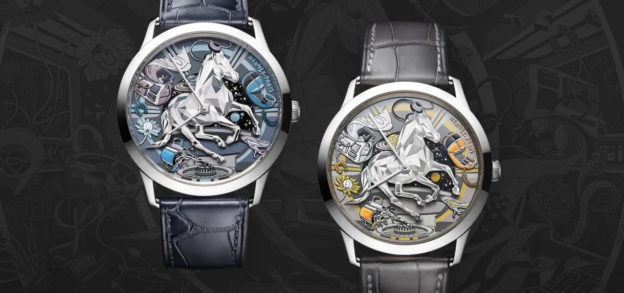 The Hermès Slim d’Hermès Faubourg of Dreams Limited Editions (second view).