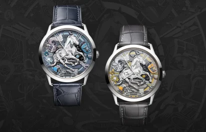 The Hermès Slim d’Hermès Faubourg of Dreams Limited Editions (second view).