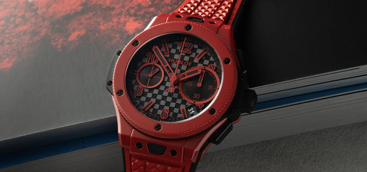 Die Hublot Big Bang 20th Anniversary Red Magic, Referenz 431.CF.1313.RX, zweite Ansicht.