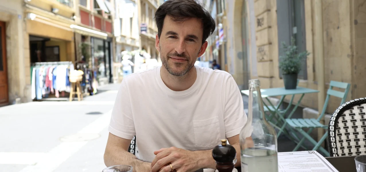 A portrait of Sylvain Berneron.