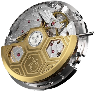 Gerald Charles Manufacture 4.0 calibre movement.
