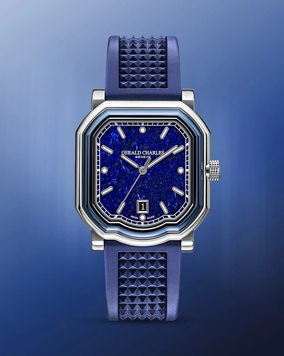 Gerald Charles Maestro 2.0 Ultra-Thin with lapis lazuli dial.