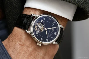 The A. Lange & Söhne 1815 Tourbillon Ref. 730.094F on the wrist.