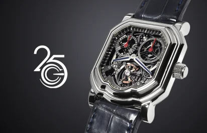 Historical tribute to the 25th anniversary of Gérald Genta’s watch designs for Gerald Charles