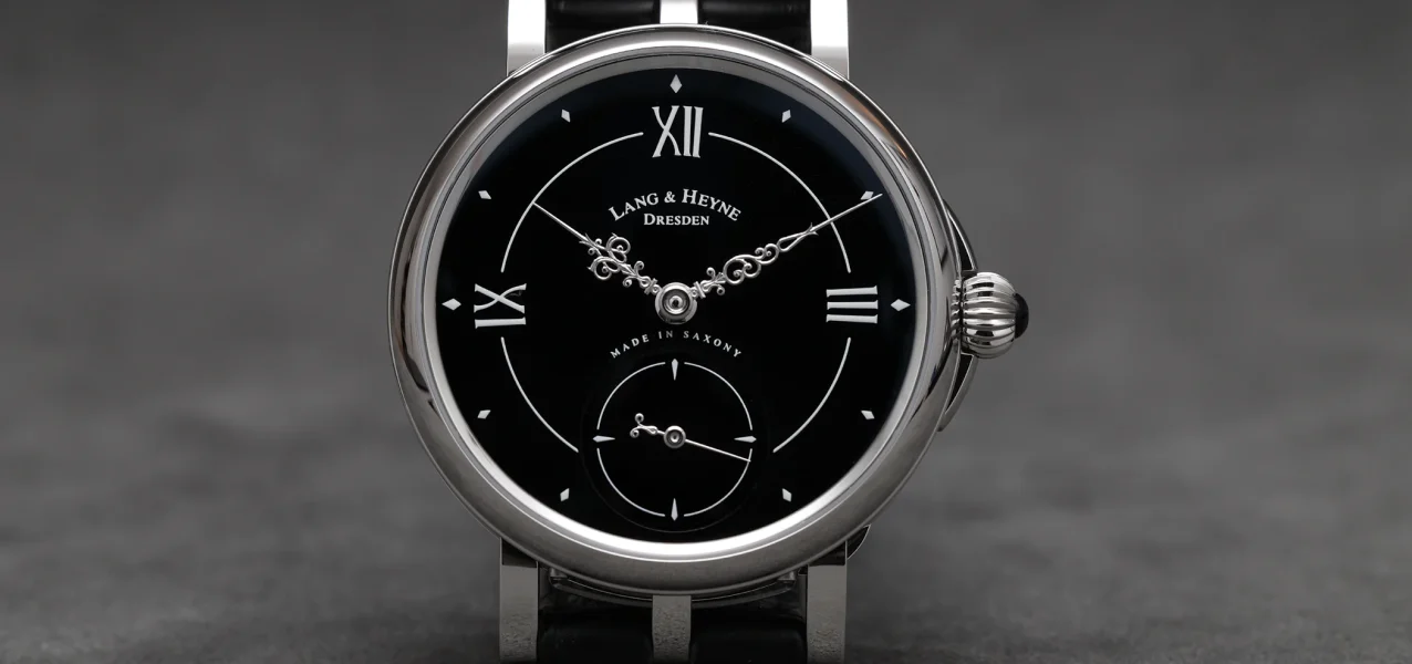 The new dial of the Lang & Heyne Friedrich III Manufacture Edition (view 6).