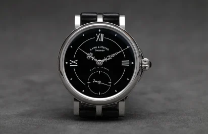 The new dial of the Lang & Heyne Friedrich III Manufacture Edition (view 6).