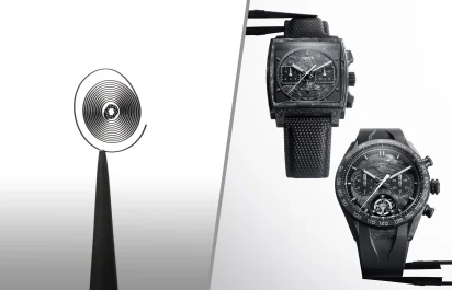 The TAG Heuer TH Carbonspring oscillator manufacturing process and the novelties.