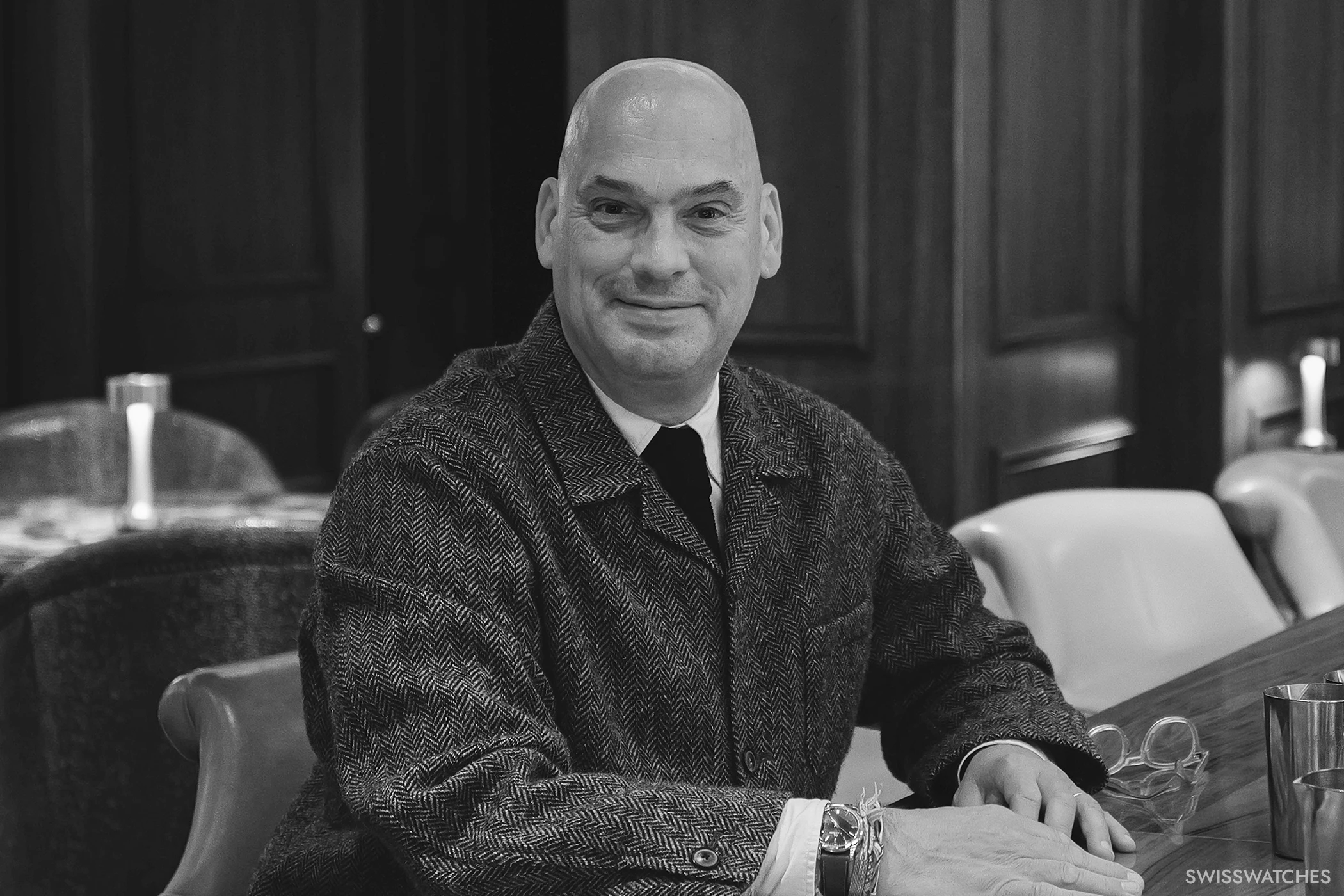 A portrait of Grand Seiko Europe CEO Frédéric Bondoux.