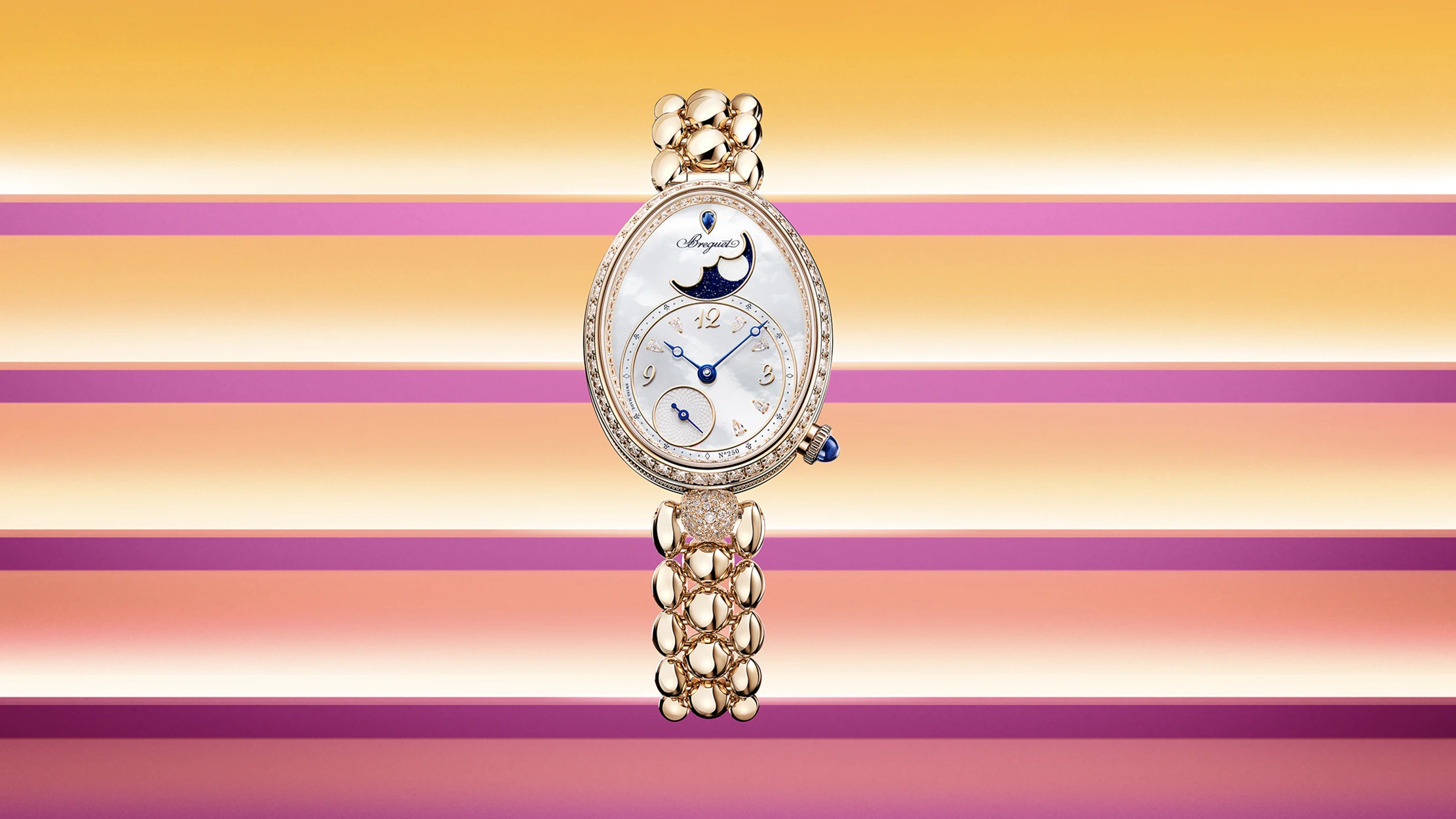 The Breguet Reine de Naples Ref. 9935BH/5W/J40D0.