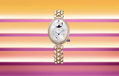 The Breguet Reine de Naples Ref. 9935BH/5W/J40D0.