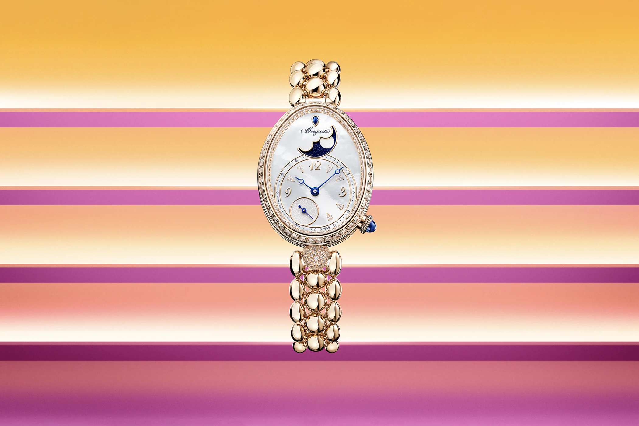 The Breguet Reine de Naples Ref. 9935BH/5W/J40D0.