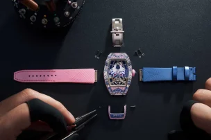 Gemstone watch by Richard Mille