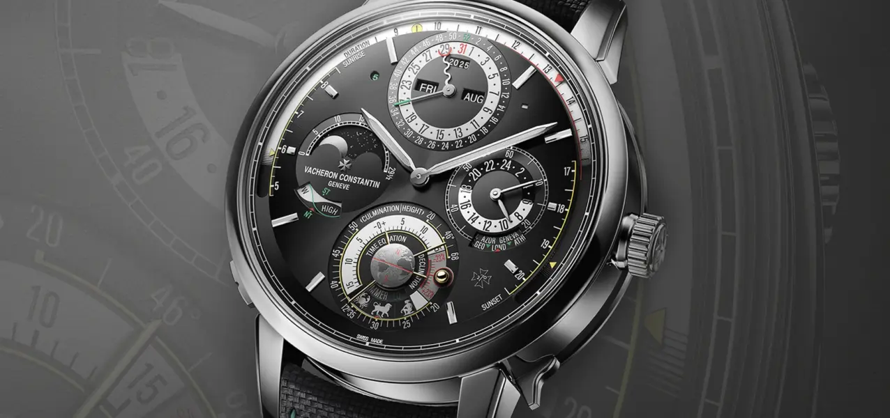 The dial view of the Vacheron Constantin Les Cabinotiers Solaria Ultra Grand Complication Ref. 9600C-000G-231C.