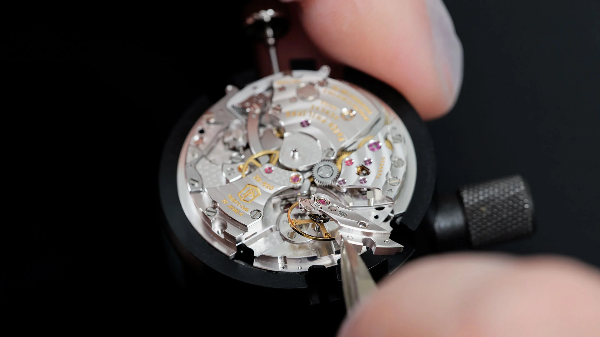 Disassembled into its individual components