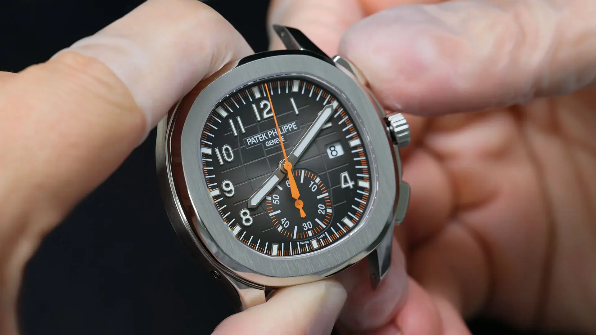 Patek Philippe Aquanaut function and precision test