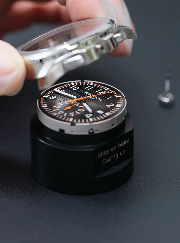 Patek Philippe Aquanaut function and precision test