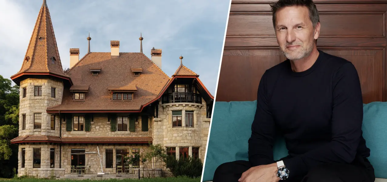 The MB&F M.A.D. House and CEO Maximilian Büsser.