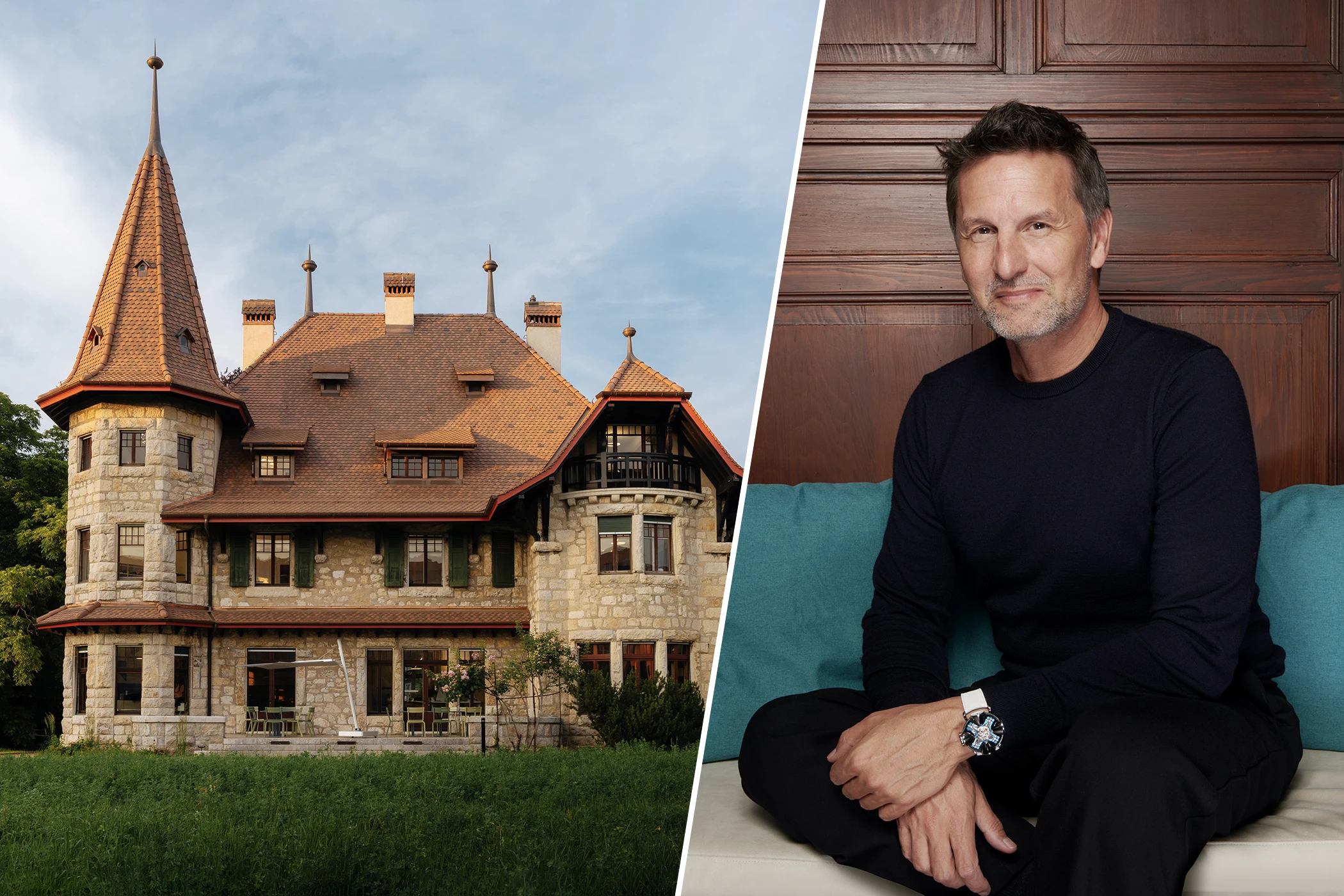 The MB&F M.A.D. House and CEO Maximilian Büsser.