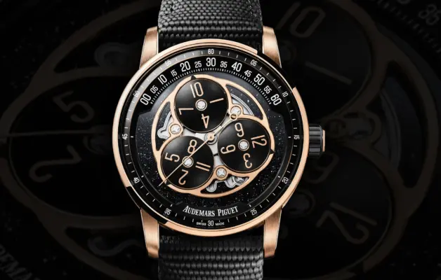 Die Audemars Piguet Code 11.59 Starwheel Ref. 15212NR.OO.A002KB.01 von vorn.