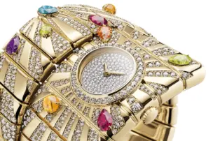 Close-up of Tubogas Manchette by Bulgari