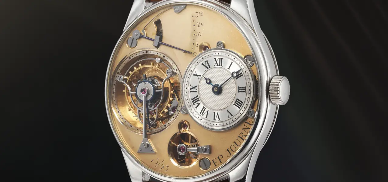 The F. P. Journe Tourbillon Souverain à Remontoire d’Égalité No 15-93.