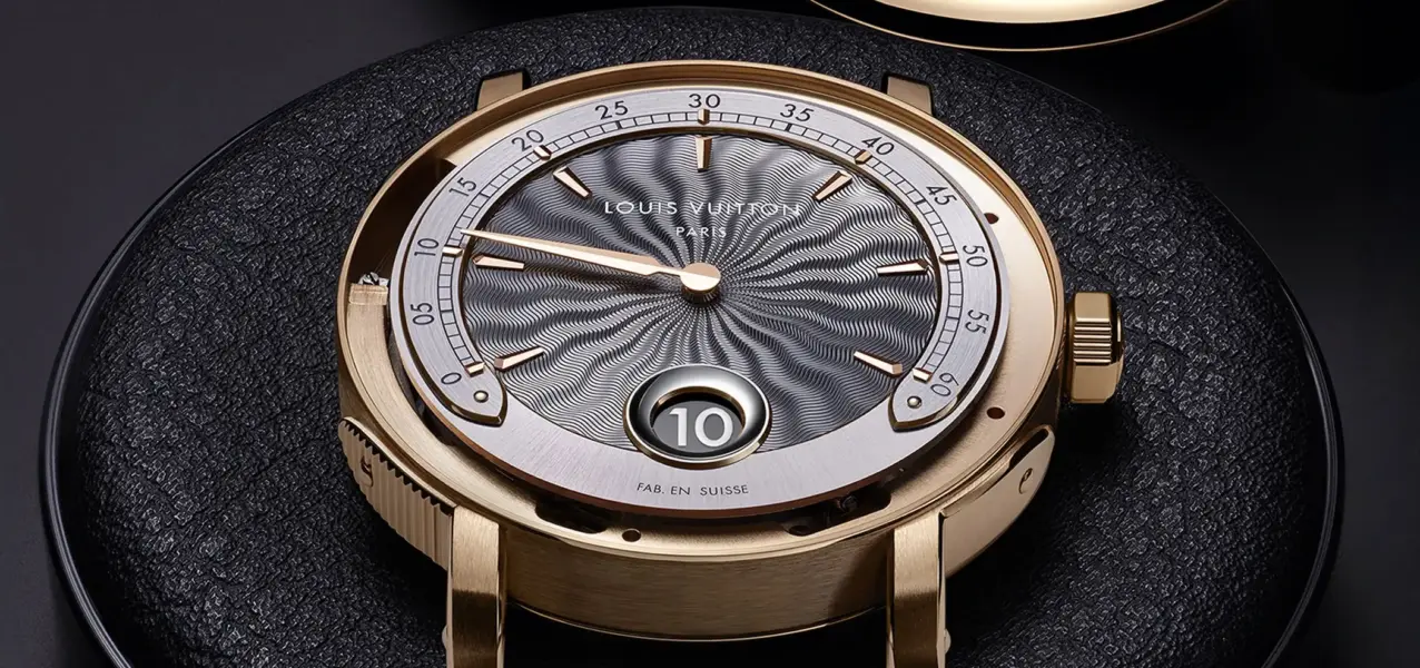 Watch head of the Escale Minute Repeater by Louis Vuitton without watch crystal