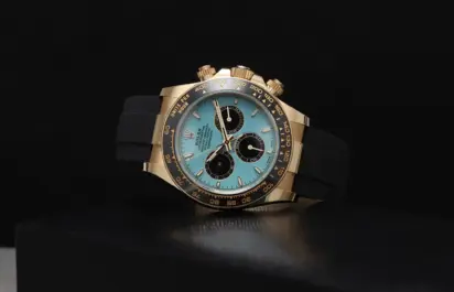 cosmograph Daytona turquoise lacquer dial (reference 126518LN)