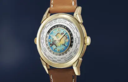 Most expensive Patek Philippe watches: the Heures Universelles Ref 2523 Eurasia Silk Road.