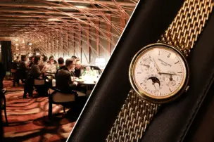 The Swisswatches Salon Perpetual Calendar Night Hamburg in the Mirror Chamber of the Jin Gui Restaurant.
