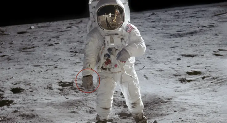 Watches in Space: the Omega Speedmaster Professional Ref 105-012, worn by Buzz Aldrin on the Moon.
