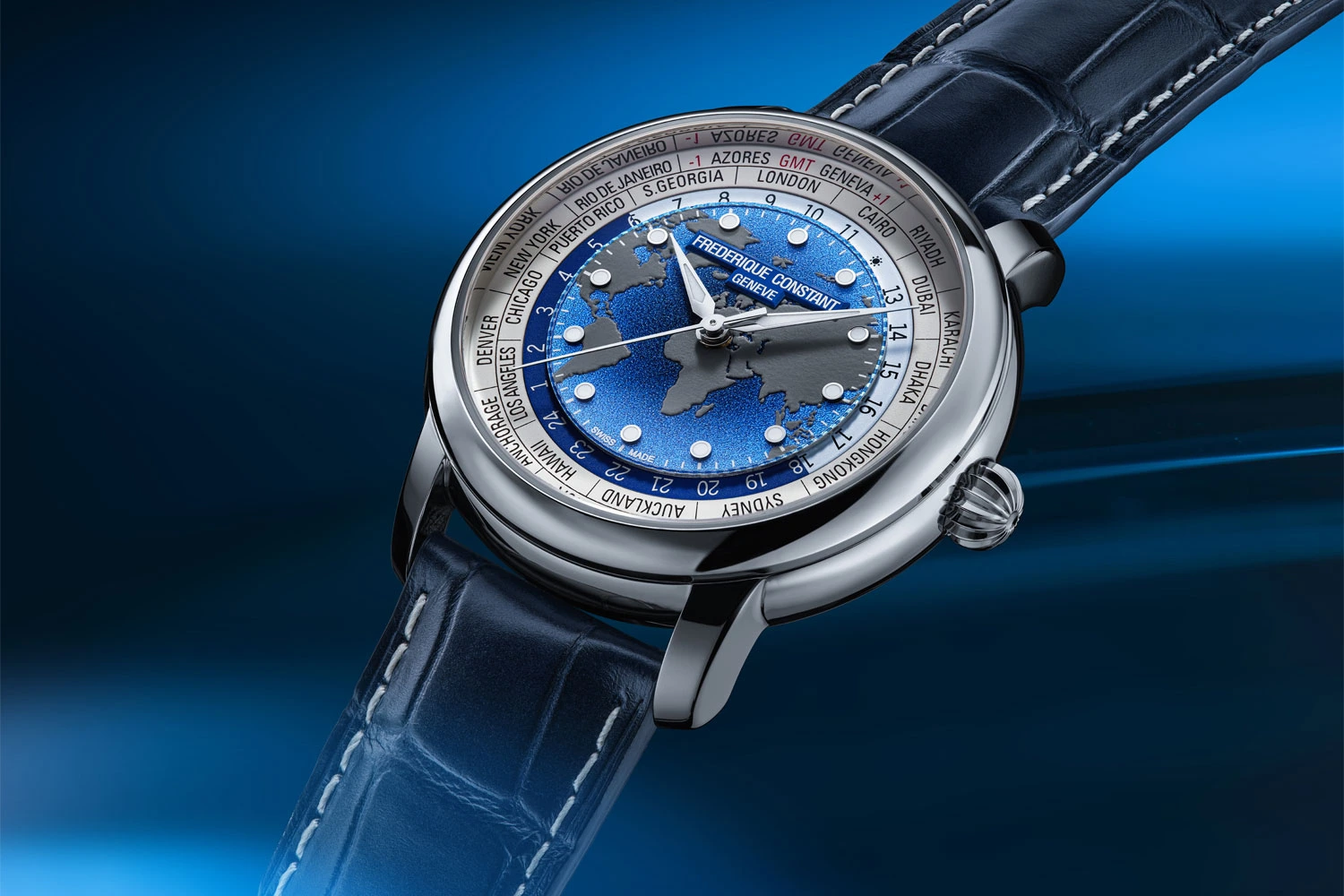 Classic Manufacture Worldtimer by Frederique Constant